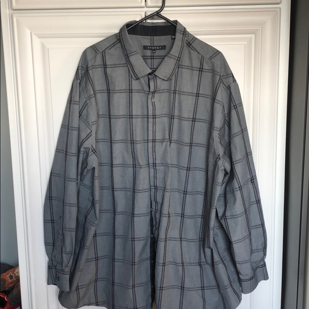 Casual male DXL synrgy dress shirt 3XLT